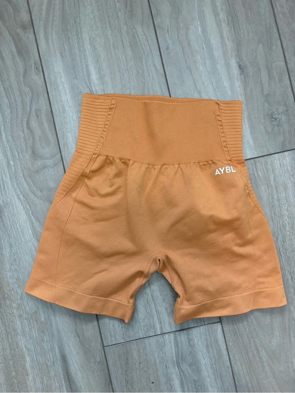 AYBL Ribbed Seamless spandex shorts